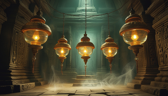 The Secret of the Eternally Burning Lamps of Ancient Times